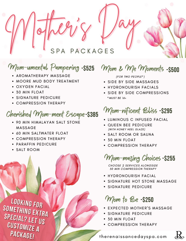 The Renaissance Day Spa April Promo